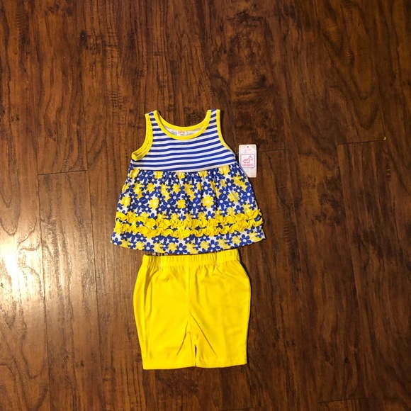 Swiggles Dresses Swiggles Baby Girl 2 Piece Summer Outfit New